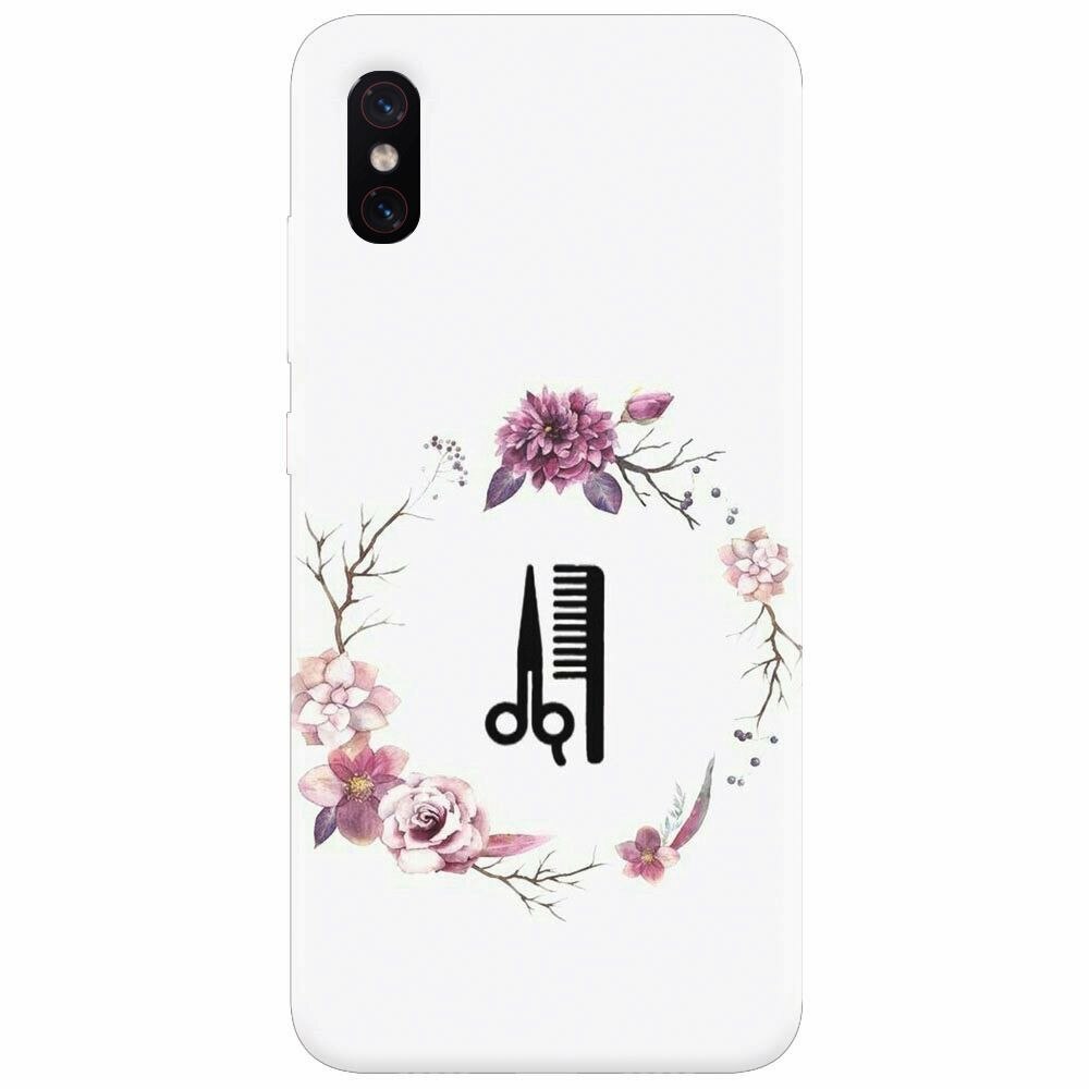 Husa silicon pentru Xiaomi Mi 8 Pro, Icon Barber