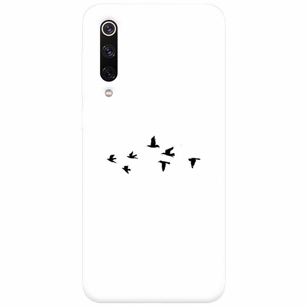 Husa silicon pentru Xiaomi Mi 9, Birds