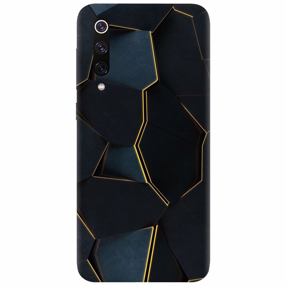 Husa silicon pentru Xiaomi Mi 9, Abstract Draw