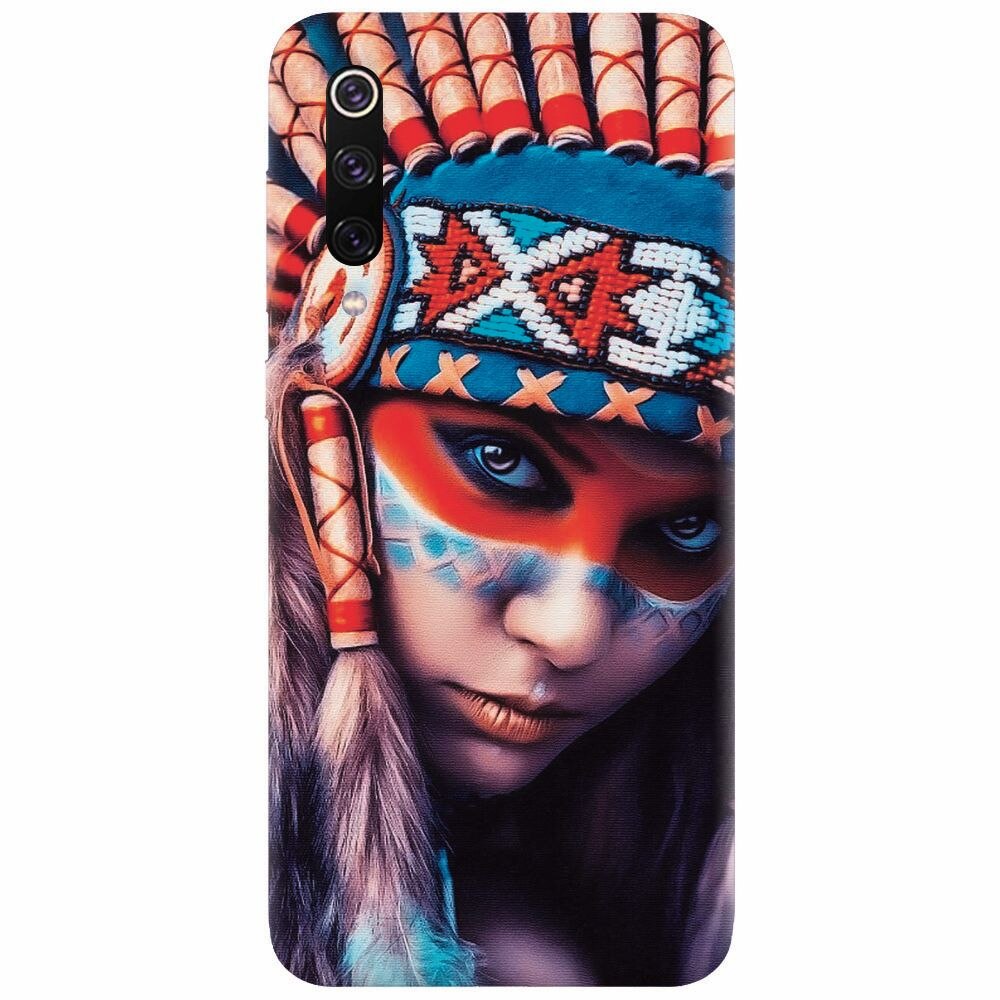 Husa silicon pentru Xiaomi Mi 9, Attractive Girl Model