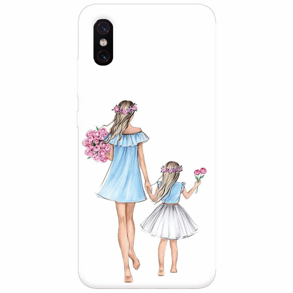 Husa silicon pentru Xiaomi Mi 8 Pro, Mom's Princess