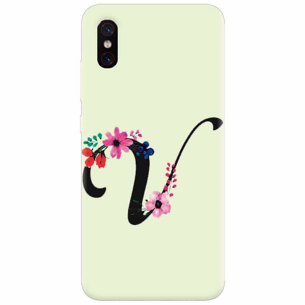 Husa silicon pentru Xiaomi Mi 8 Pro, Litera V