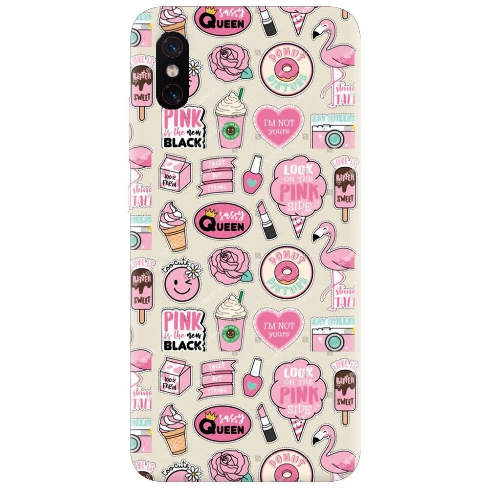 Husa silicon pentru Xiaomi Mi 8 Pro, Sassy Queen