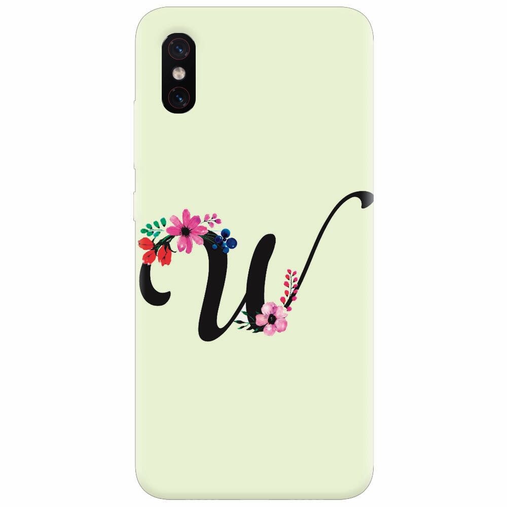 Husa silicon pentru Xiaomi Mi 8 Pro, Litera W
