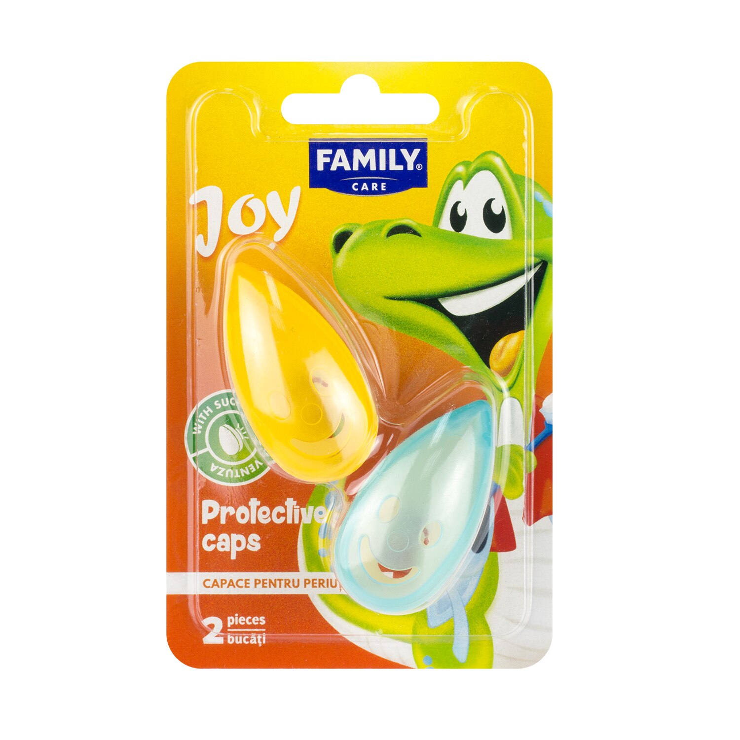 Set capace periuta de dinti Family Care, 2 buc