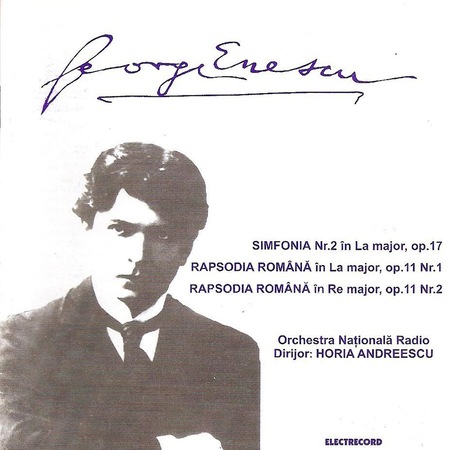 George Enescu Simfonia Nr 2 Rapsodia Romana Nr 1 2 Cd Emag Ro