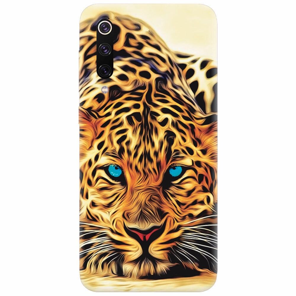 Husa silicon pentru Xiaomi Mi 9, Animal Tiger