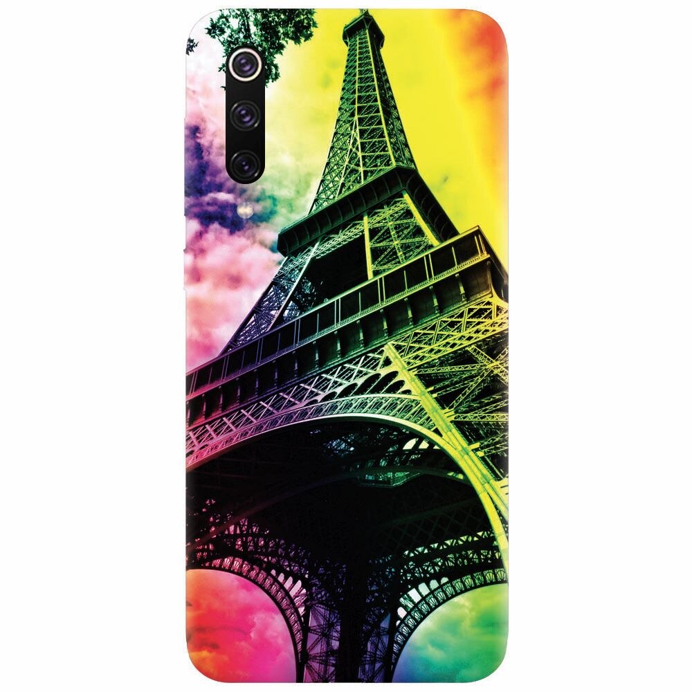 Husa silicon pentru Xiaomi Mi 9, Eiffel Tower 002