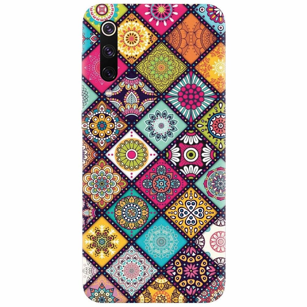 Husa silicon pentru Xiaomi Mi 9, Mandala Pattern