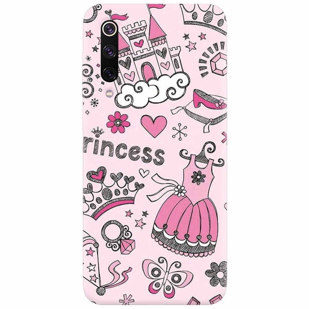Husa silicon pentru Xiaomi Mi 9, Princess