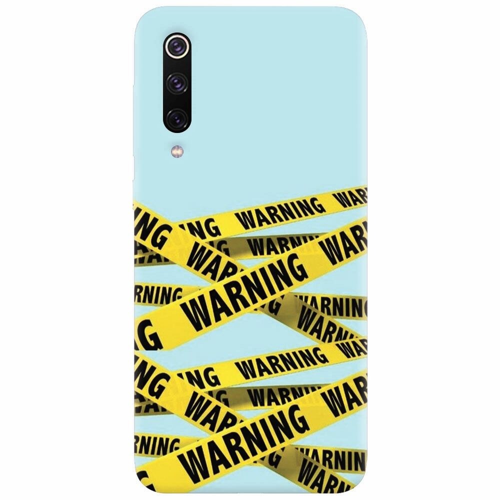 Husa silicon pentru Xiaomi Mi 9, Warning