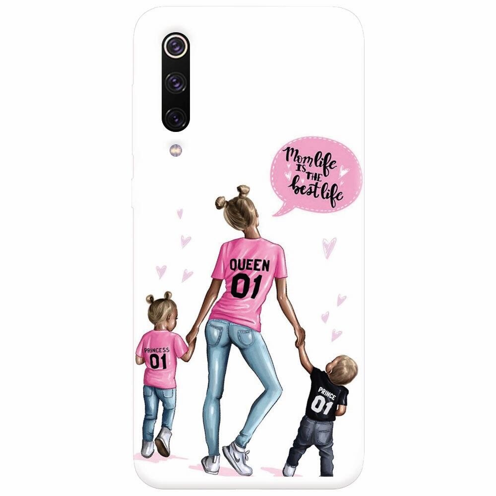 Husa silicon pentru Xiaomi Mi 9, Mom Life