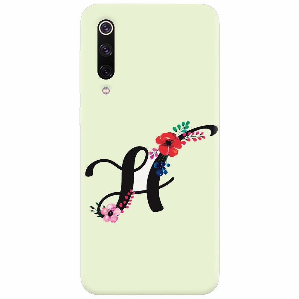 Husa silicon pentru Xiaomi Mi 9, Litera H