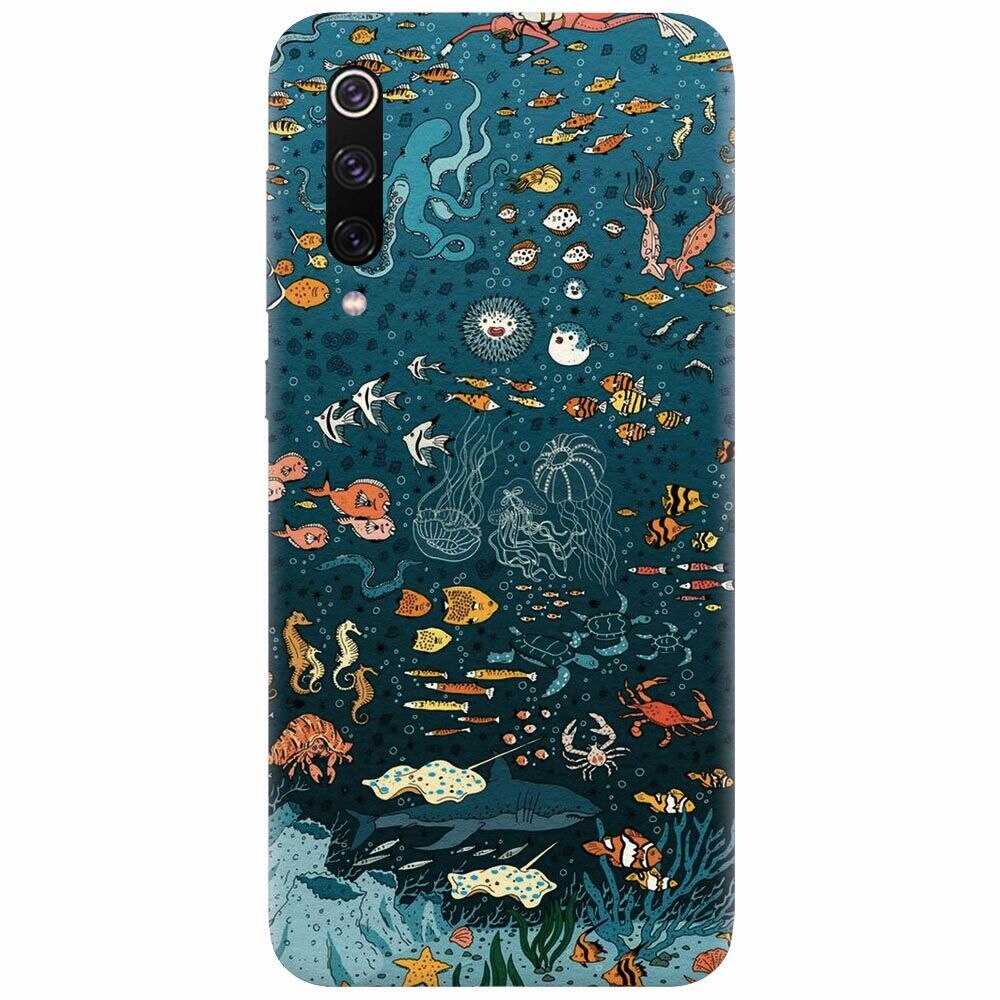 Husa silicon pentru Xiaomi Mi 9, Under The Sea