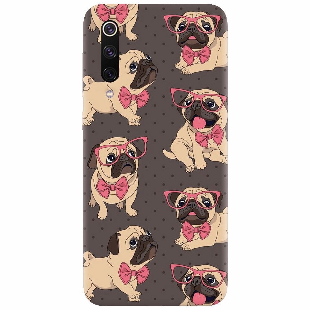 Husa silicon pentru Xiaomi Mi 9, Pretty Puppy