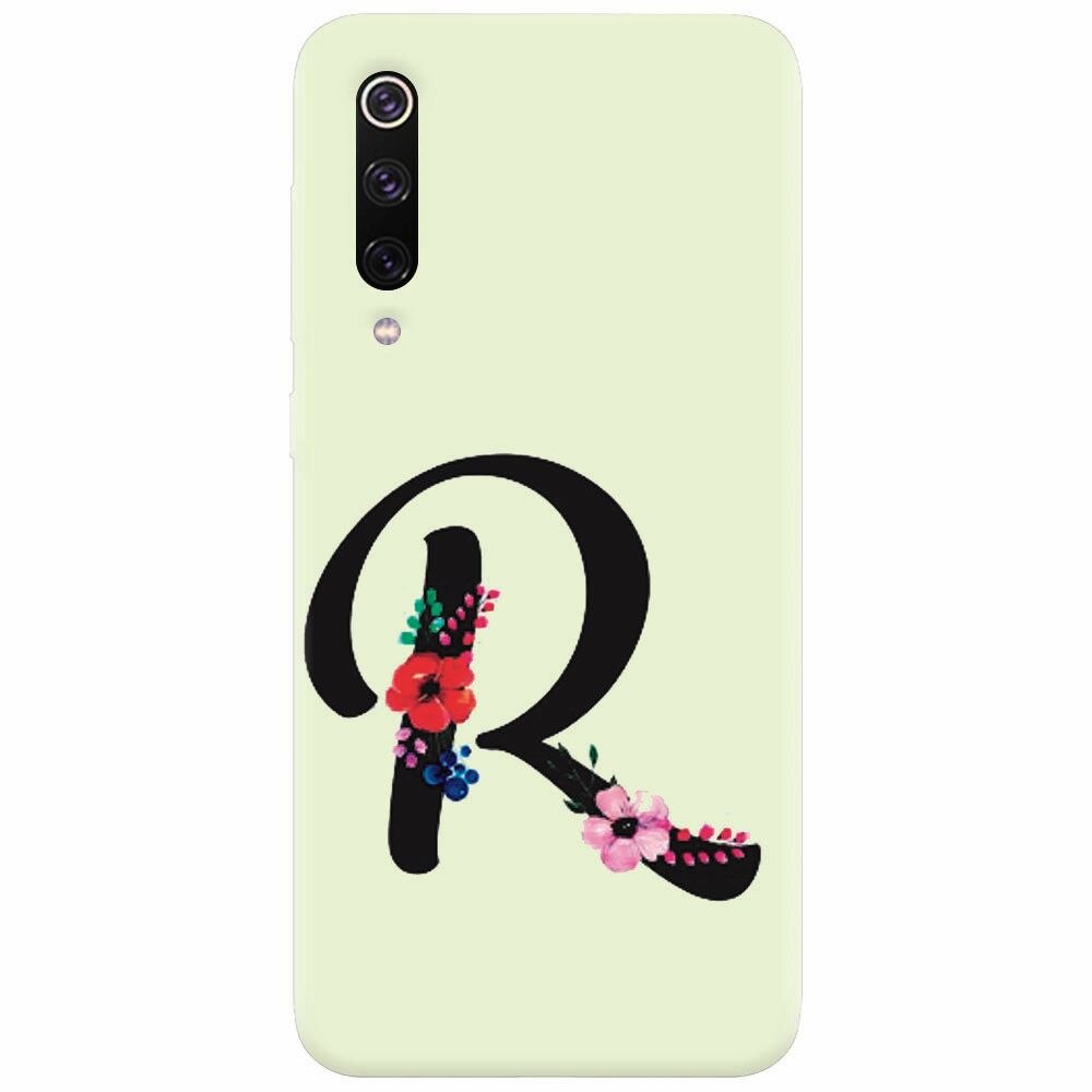 Husa silicon pentru Xiaomi Mi 9, Litera R