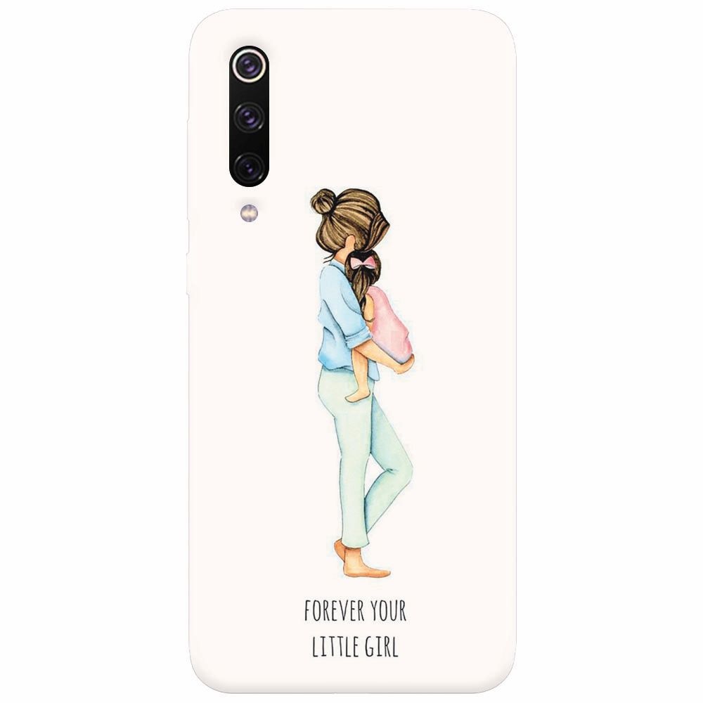 Husa silicon pentru Xiaomi Mi 9, Forever Little Girl