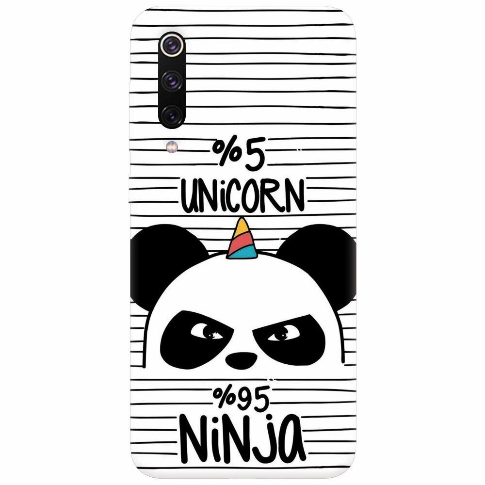 Husa silicon pentru Xiaomi Mi 9, Unicorn Ninja