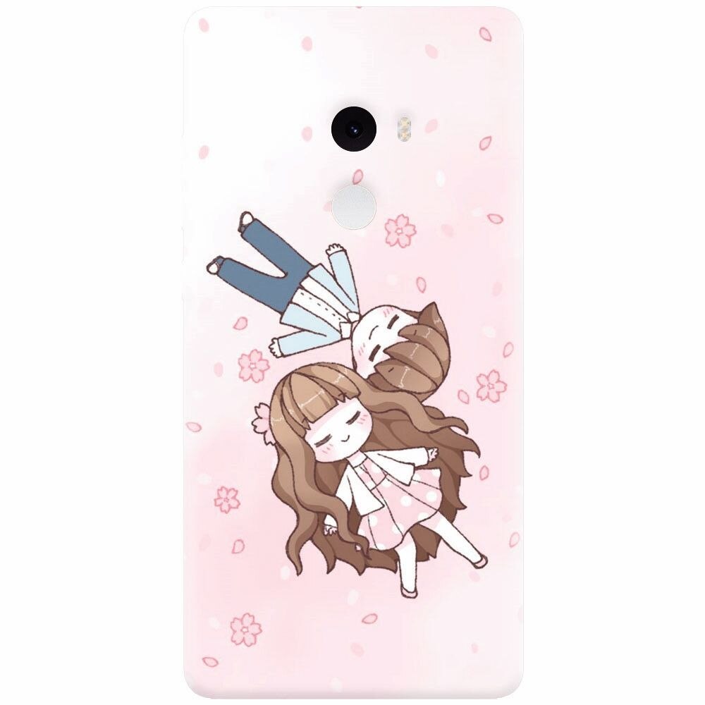 Husa silicon pentru Xiaomi Mi Mix 2, Cute Couple