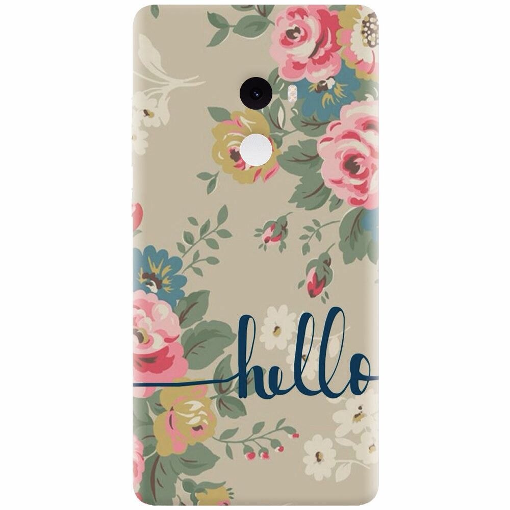 Husa silicon pentru Xiaomi Mi Mix 2, Cute Flower Phone