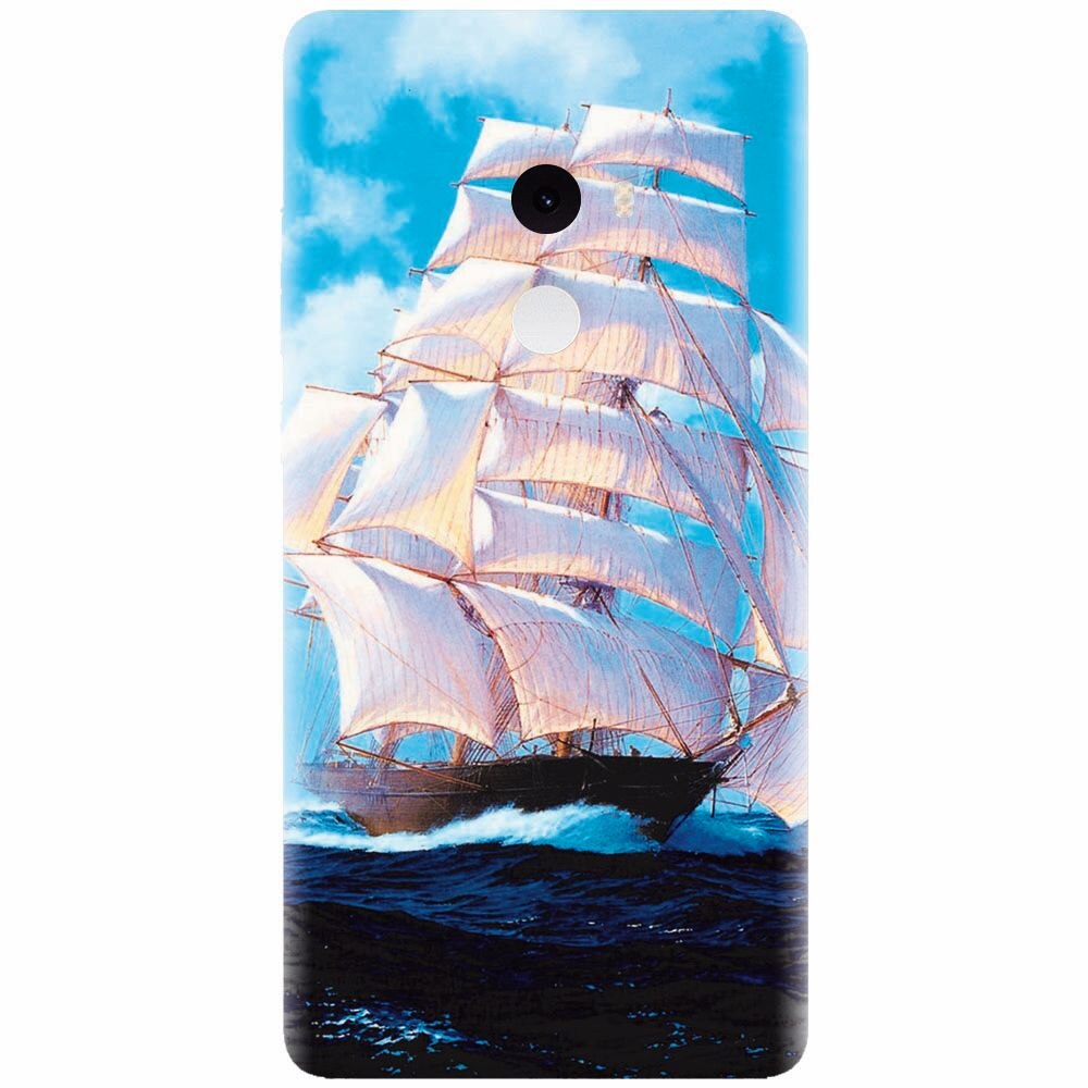 Husa silicon pentru Xiaomi Mi Mix 2, Attractive Art Of Ships
