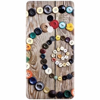 Husa silicon pentru Xiaomi Mi Mix 2, Colorful Buttons Spiral Wood Deck Husa silicon pentru Xiaomi Mi Mix 2, Colorful Buttons Spiral Wood Deck