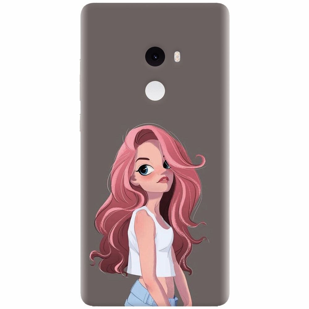 Husa silicon pentru Xiaomi Mi Mix 2, Cute Girl