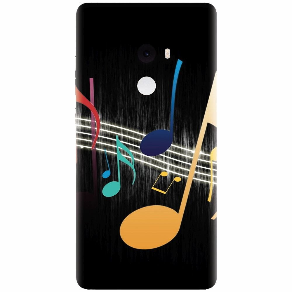 Husa silicon pentru Xiaomi Mi Mix 2, Colorful Music
