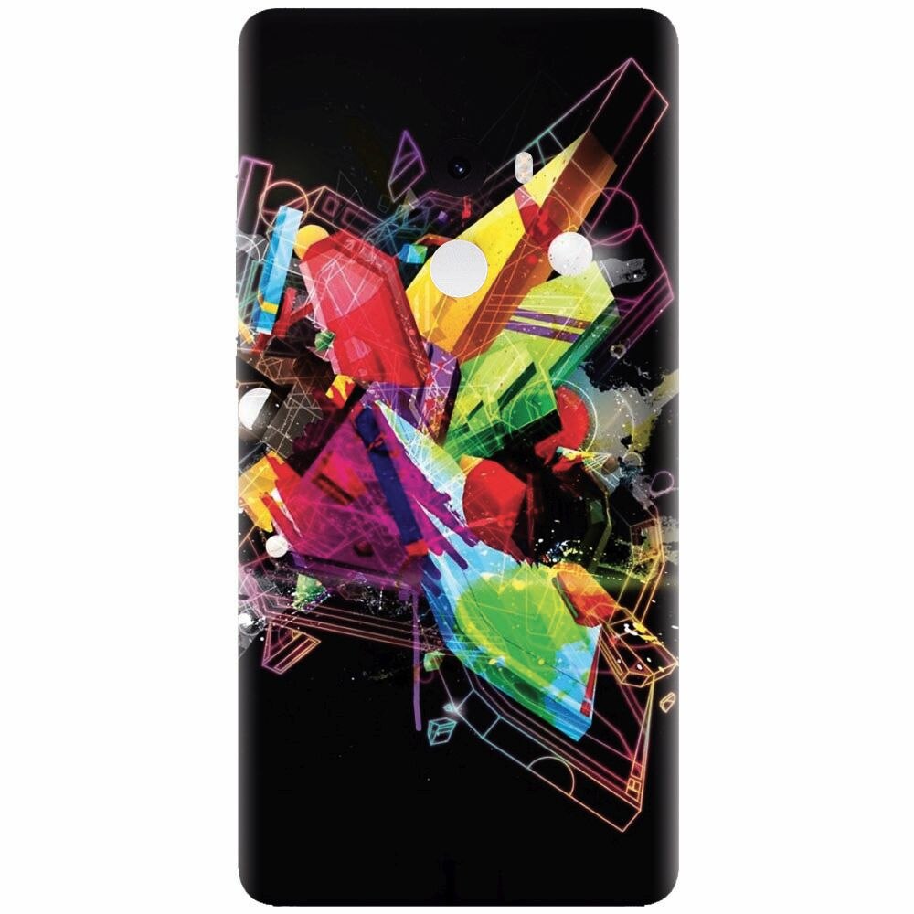 Husa silicon pentru Xiaomi Mi Mix 2, Abstract Shape