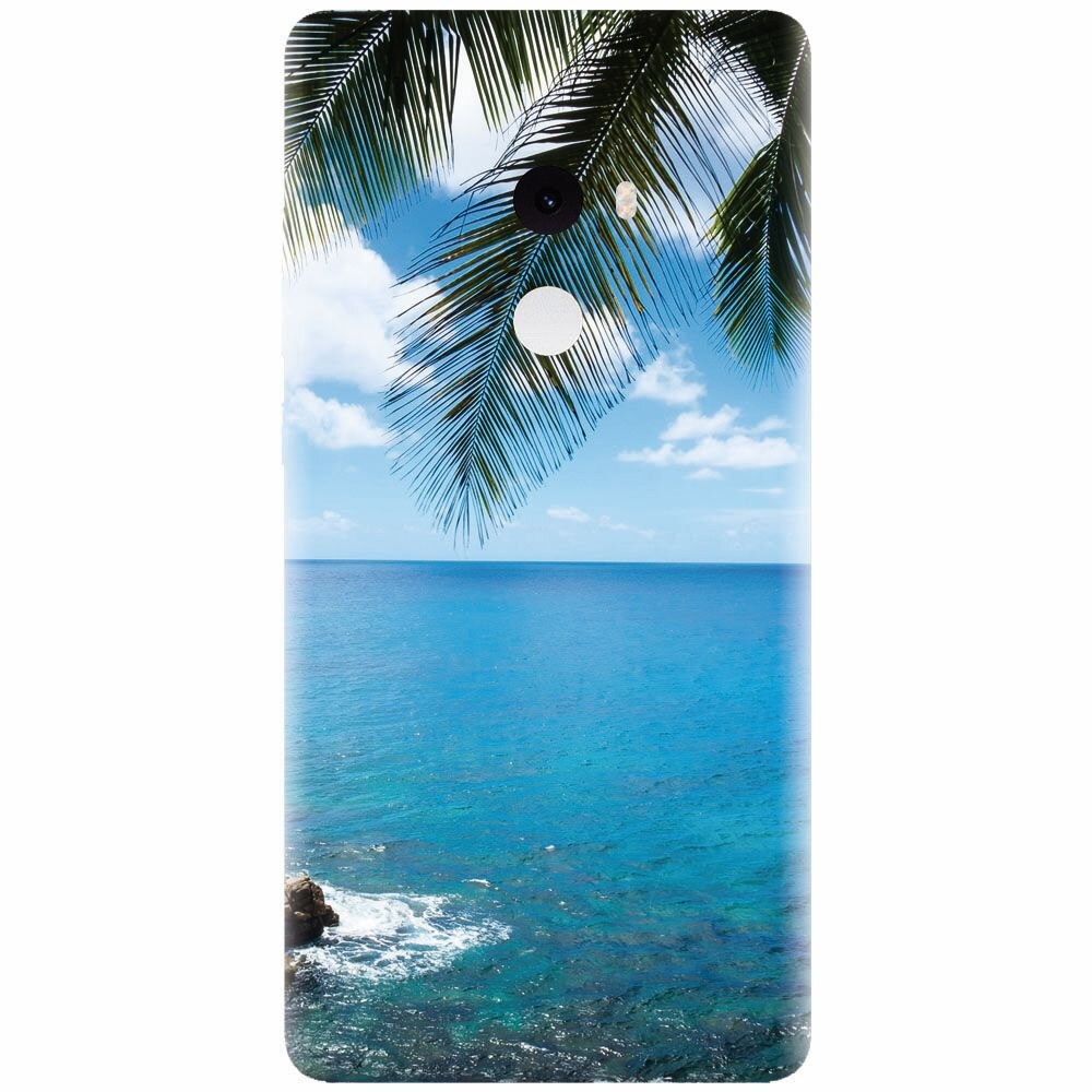 Husa silicon pentru Xiaomi Mi Mix 2, Coastline