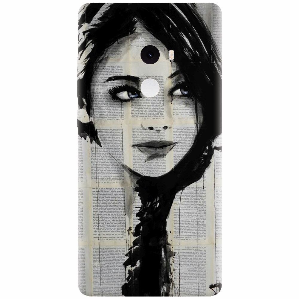 Husa silicon pentru Xiaomi Mi Mix 2, Blue Eyes