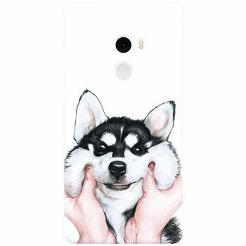 Husa silicon pentru Xiaomi Mi Mix 2, Cute Dog 1 Husa silicon pentru Xiaomi Mi Mix 2, Cute Dog 1