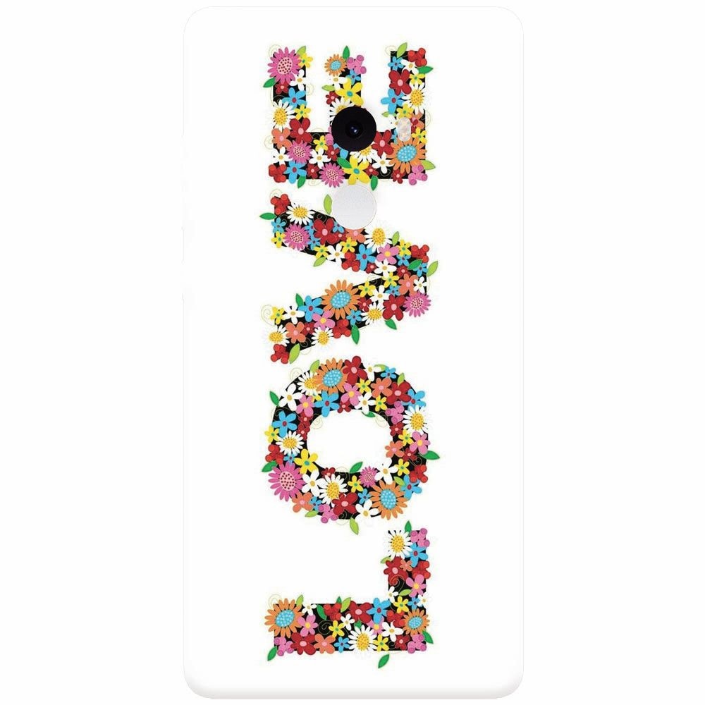 Husa silicon pentru Xiaomi Mi Mix 2, Love Made By Flowers