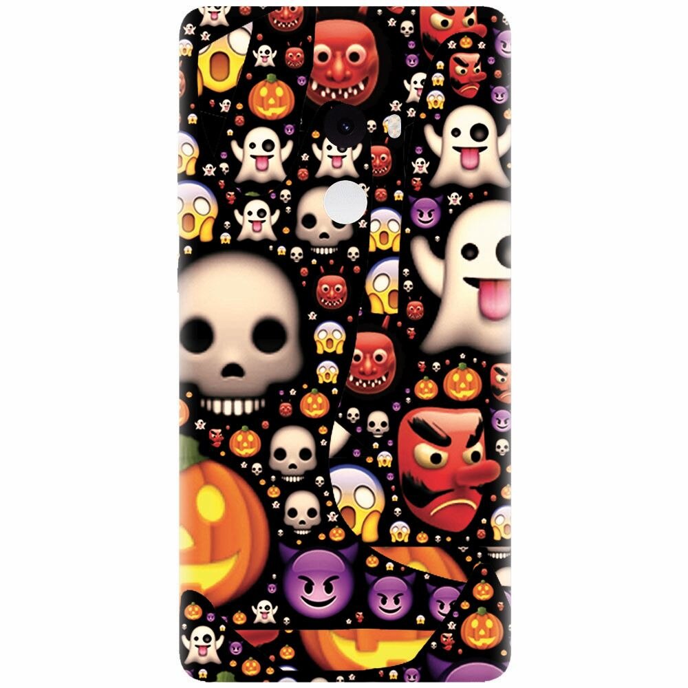Husa silicon pentru Xiaomi Mi Mix 2, Emoji Mess