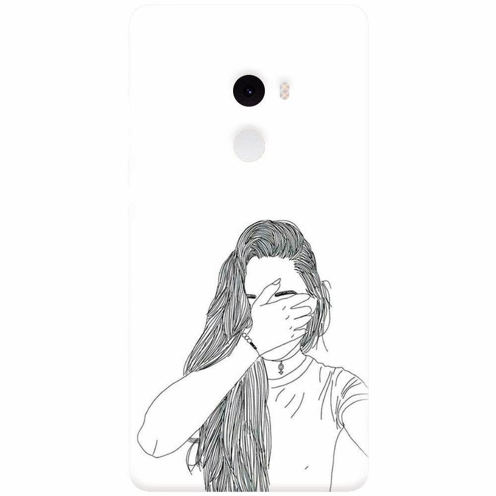 Husa silicon pentru Xiaomi Mi Mix 2, Dont Look