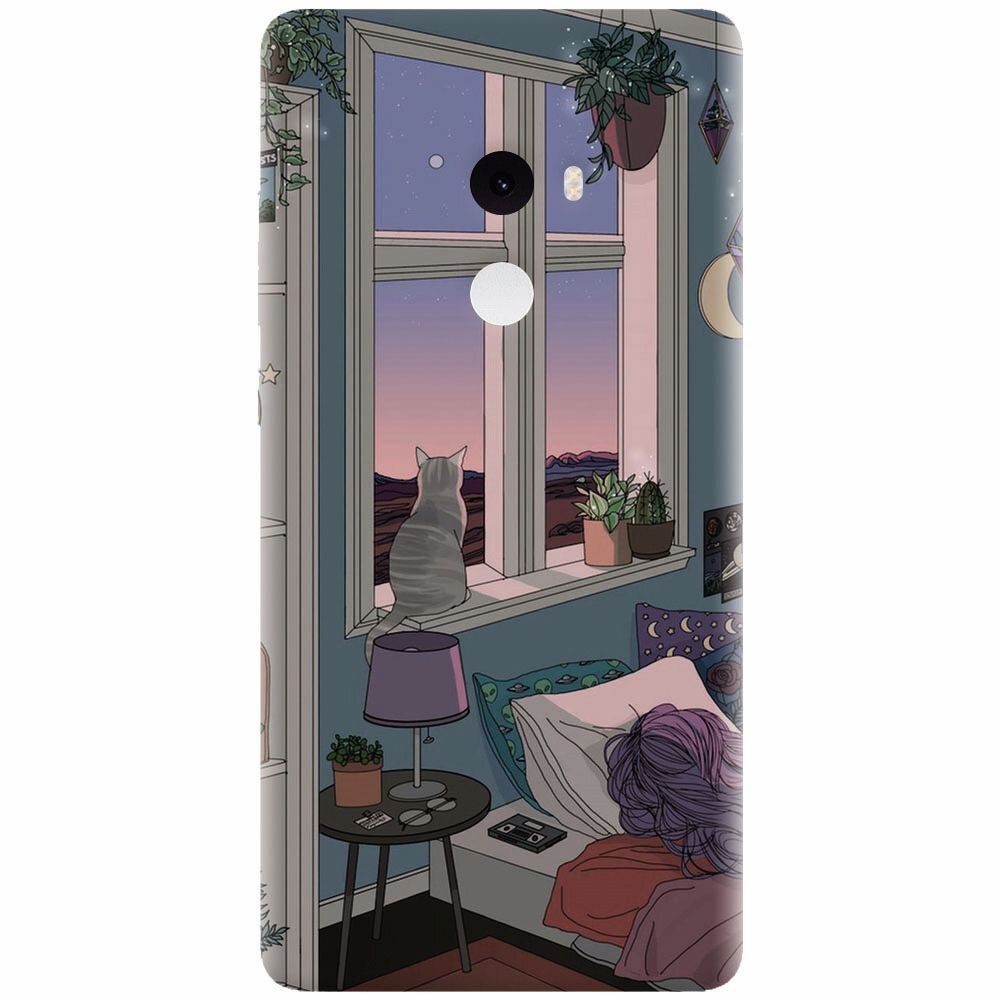 Husa silicon pentru Xiaomi Mi Mix 2, Girl Room