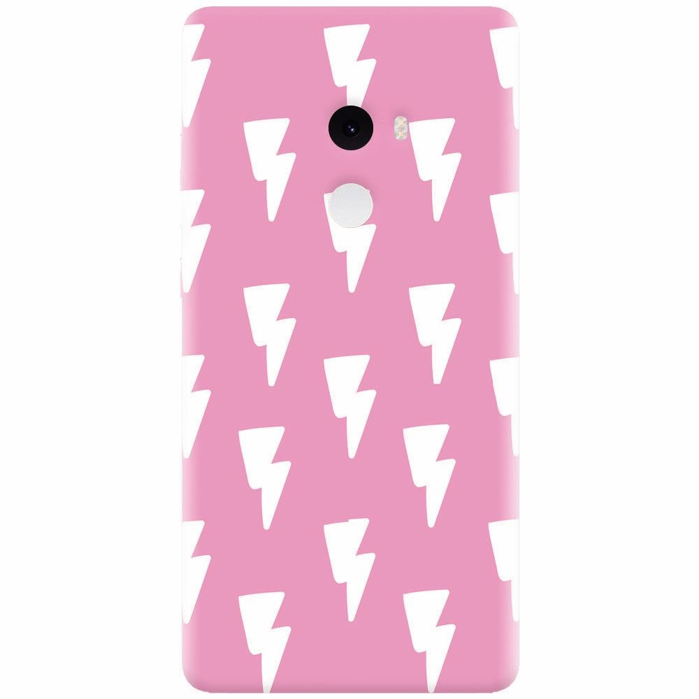 Husa silicon pentru Xiaomi Mi Mix 2, Electric Pink