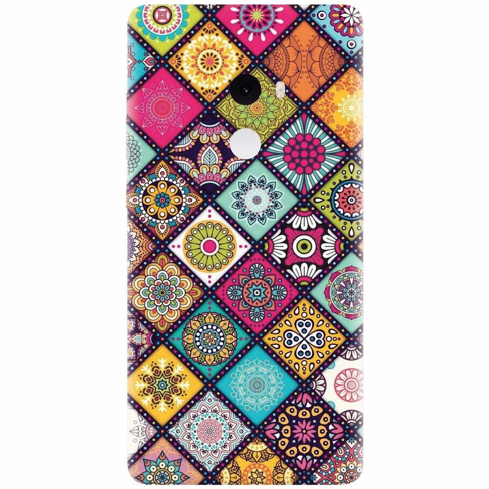 Husa silicon pentru Xiaomi Mi Mix 2, Mandala Pattern