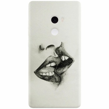 Husa silicon pentru Xiaomi Mi Mix 2, Kiss Husa silicon pentru Xiaomi Mi Mix 2, Kiss