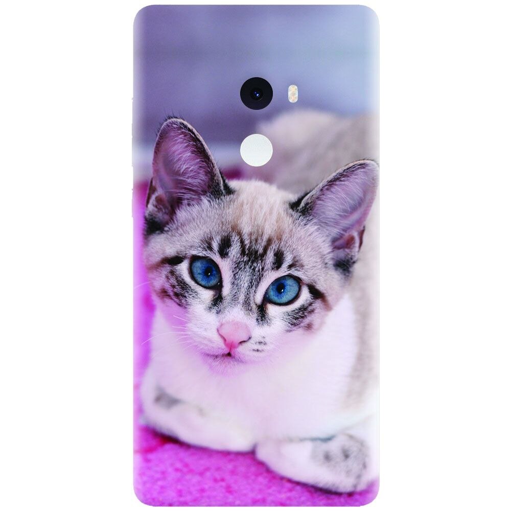 Husa silicon pentru Xiaomi Mi Mix 2, Siamese Kitty