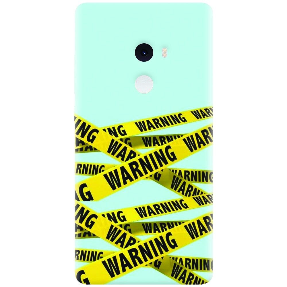 Husa silicon pentru Xiaomi Mi Mix 2, Warning