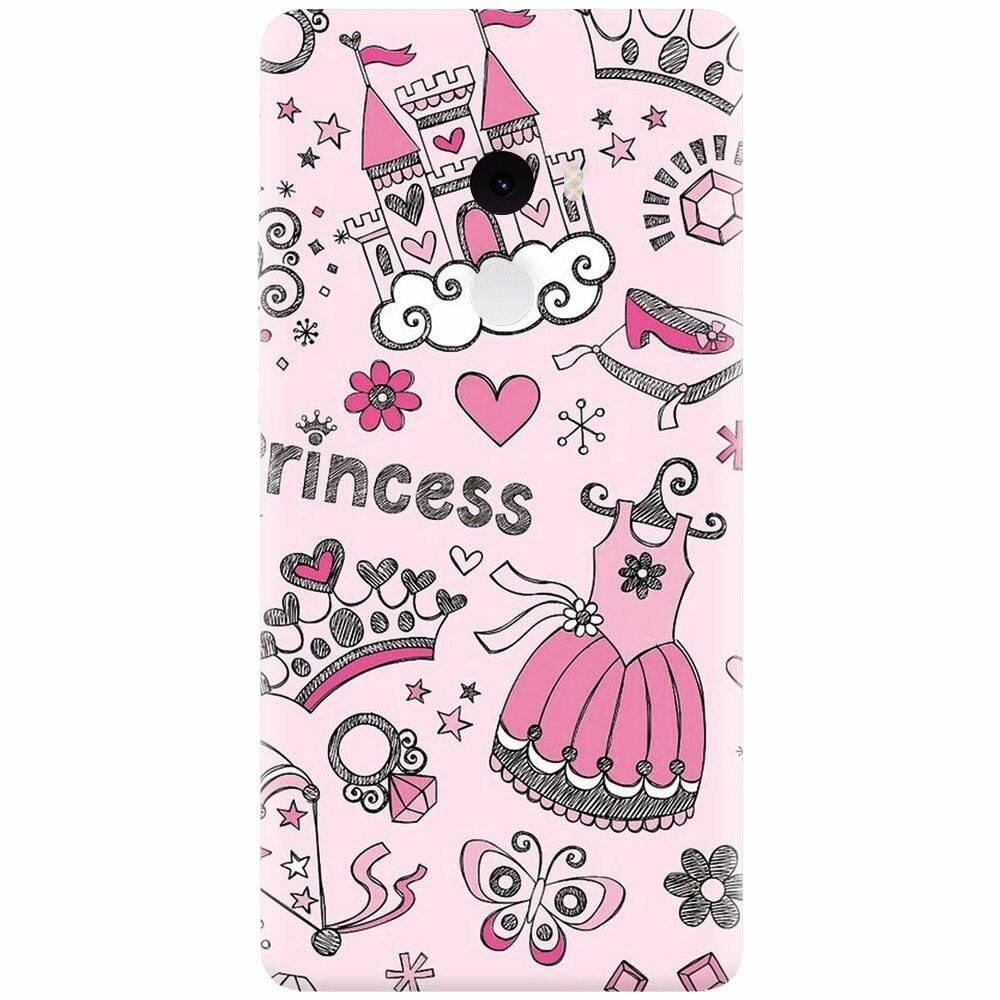 Husa silicon pentru Xiaomi Mi Mix 2, Princess