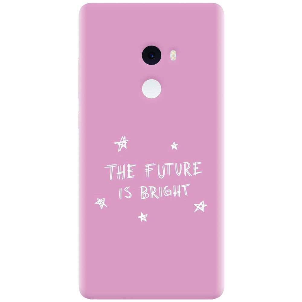 Husa silicon pentru Xiaomi Mi Mix 2, The Future Is Bright