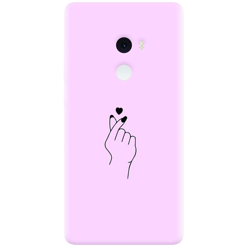 Husa silicon pentru Xiaomi Mi Mix 2, Simple Love