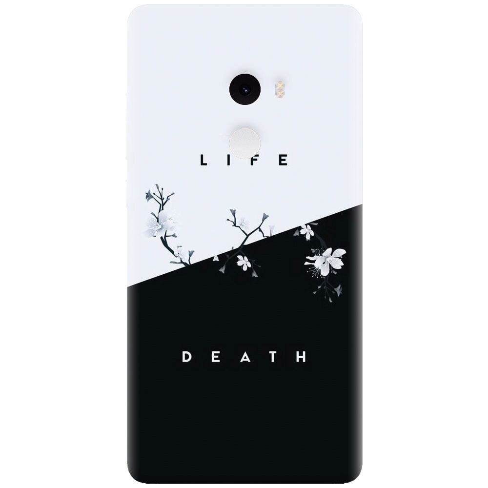 Husa silicon pentru Xiaomi Mi Mix 2, Life Vs Death