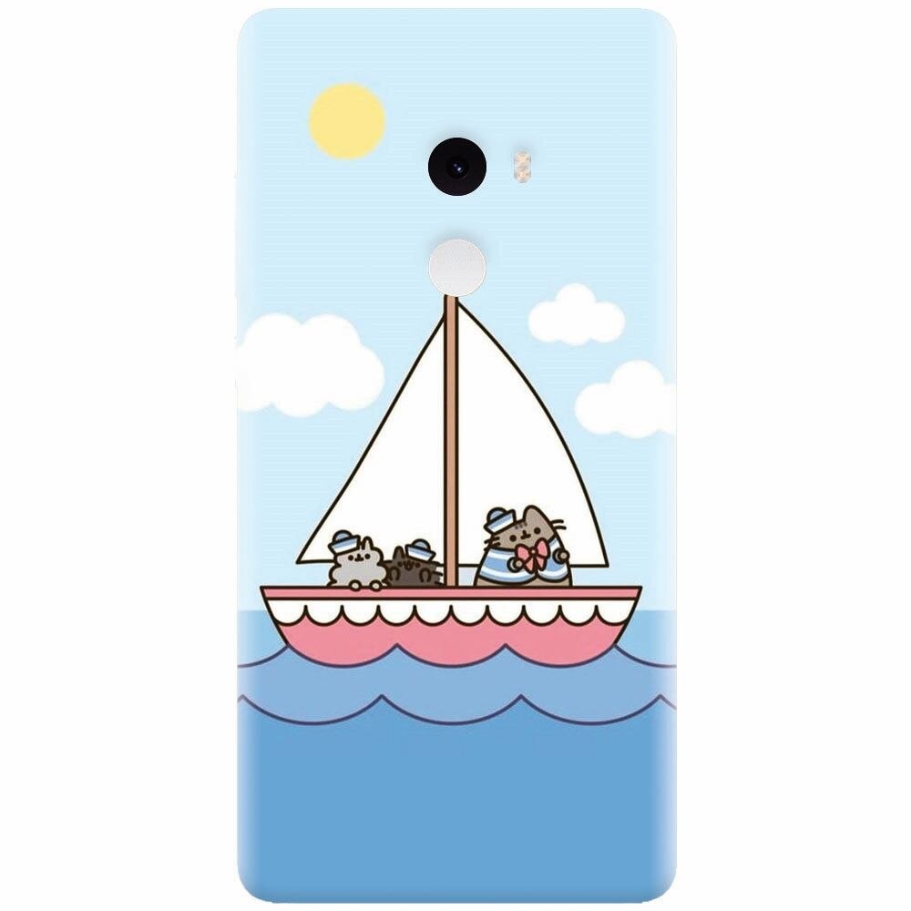 Husa silicon pentru Xiaomi Mi Mix 2, Happy Sailors