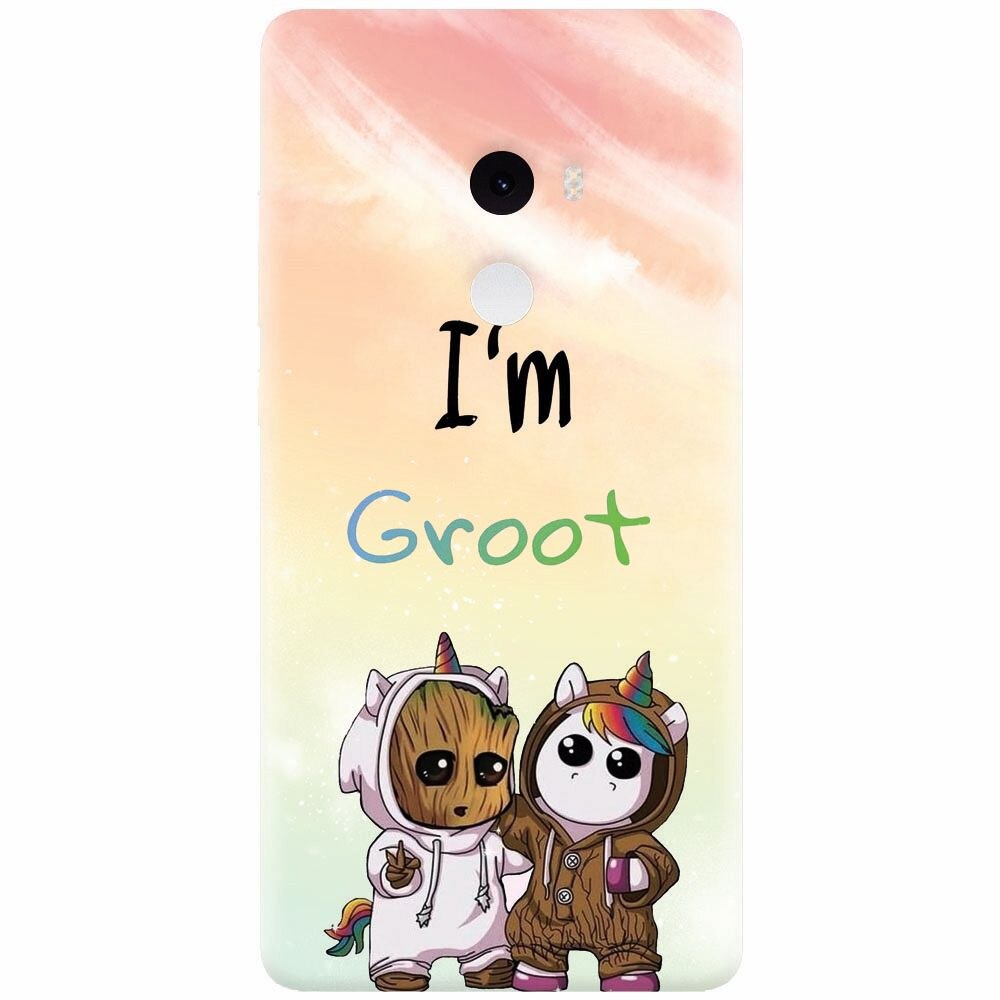 Husa silicon pentru Xiaomi Mi Mix 2, Im Groot