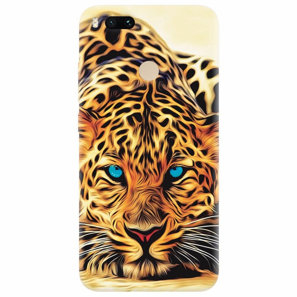 Husa silicon pentru Xiaomi Mi A1, Animal Tiger