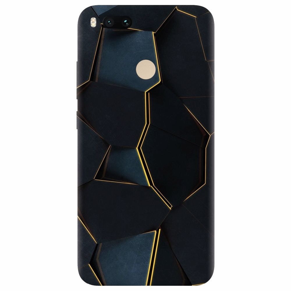 Husa silicon pentru Xiaomi Mi A1, Abstract Draw