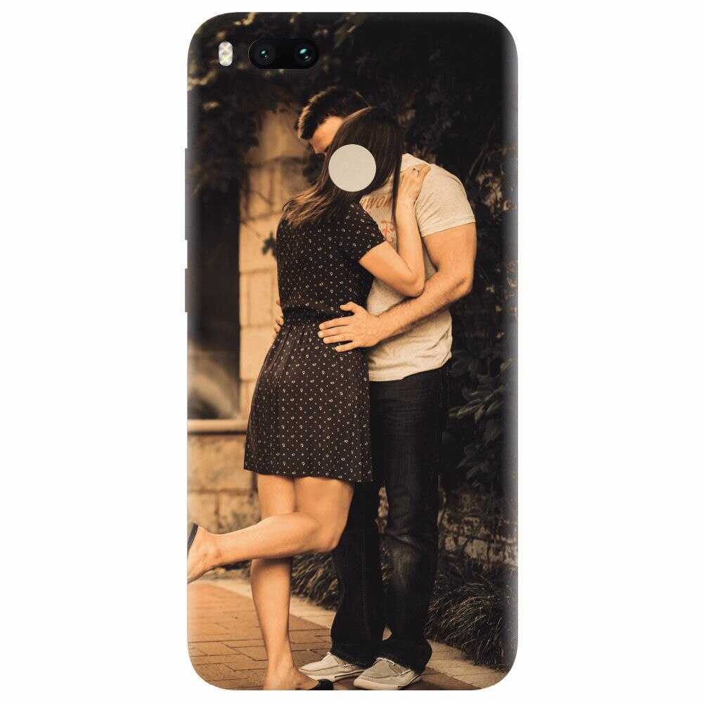 Husa silicon pentru Xiaomi Mi A1, Couple Kiss